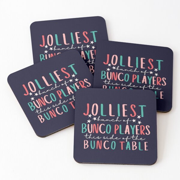 Item preview, Jolliest Bunch of Bunco Players This Side Of The Bunco Table Christmas Group Matching T-Shirt designed and sold by SunfullyYours.