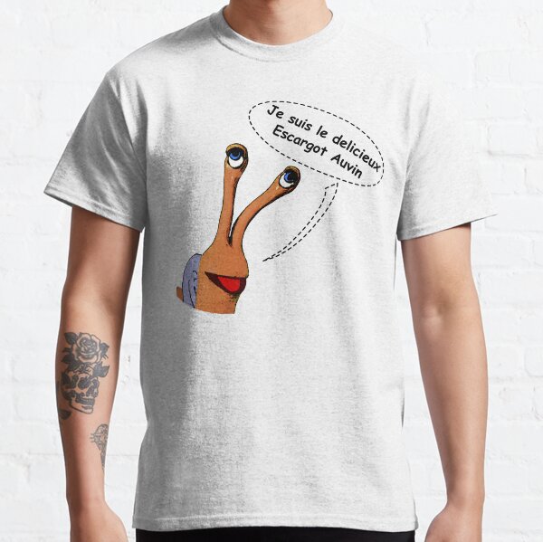 Je suis Escargot Auvin Classic T-Shirt