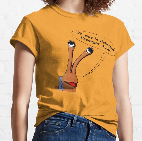 Je suis Escargot Auvin Classic T-Shirt