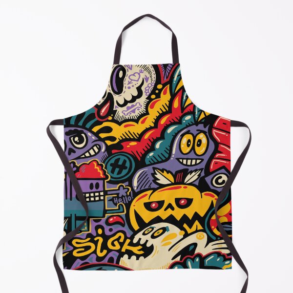 Item preview, Halloween Scary cartoon designed and sold by YoshiArtDesign.