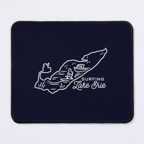 Item preview, Surfing Lake Erie designed and sold by derikhyatt.