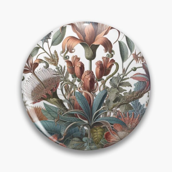 Item preview, Flora - An Ernst Haeckel Style Vintage Botanical Print designed and sold by ClassicRetroism.