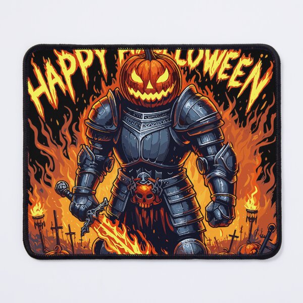 Item preview, Happy Halloween Pumpkin Knight designed and sold by YourFidelity.