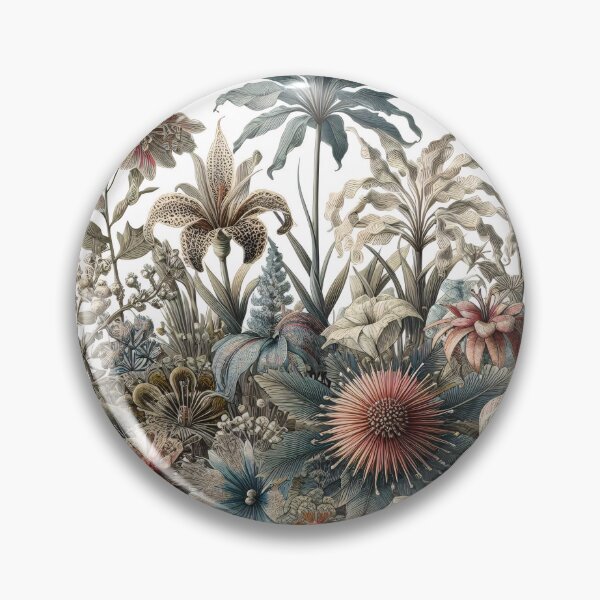 Item preview, Flora - An Ernst Haeckel Style Vintage Botanical Print designed and sold by ClassicRetroism.