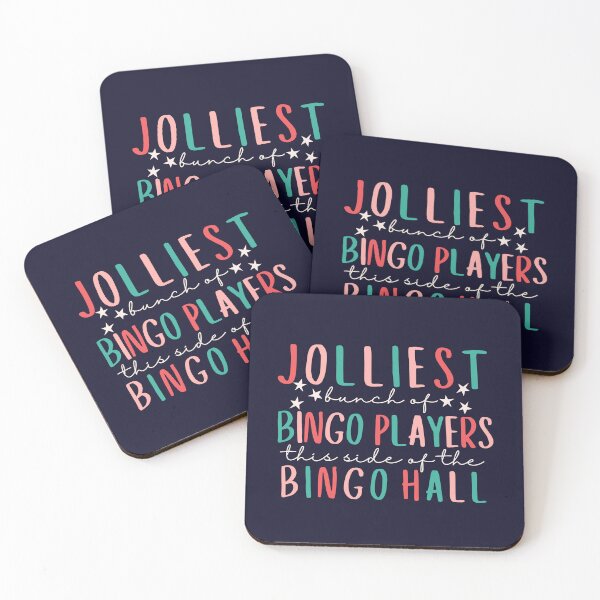 Item preview, Jolliest Bunch of Bingo Players This Side Of The Bingo Hall Christmas Group Matching T-Shirt designed and sold by SunfullyYours.