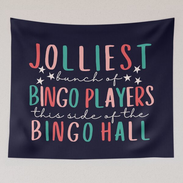 Item preview, Jolliest Bunch of Bingo Players This Side Of The Bingo Hall Christmas Group Matching T-Shirt designed and sold by SunfullyYours.