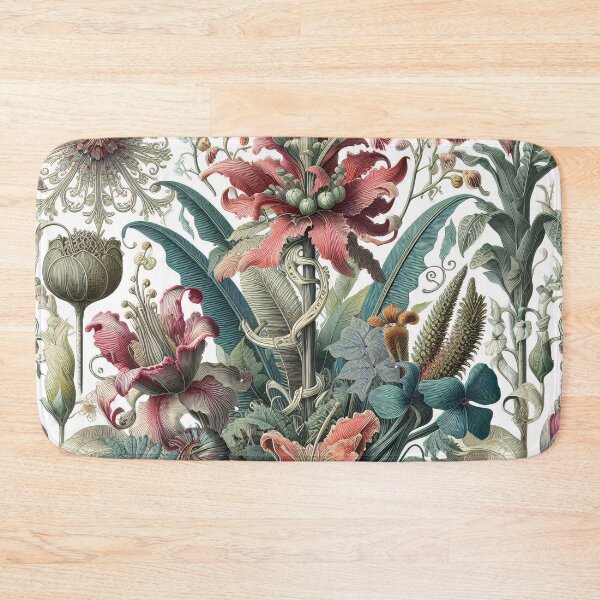 Item preview, Flora - An Ernst Haeckel Style Vintage Botanical Print designed and sold by ClassicRetroism.