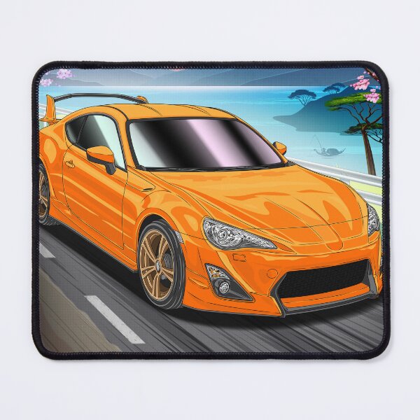 Item preview, Nippon Sunrise Toyota GR86 in front Mt.Fuji designed and sold by JDM Guyvit.