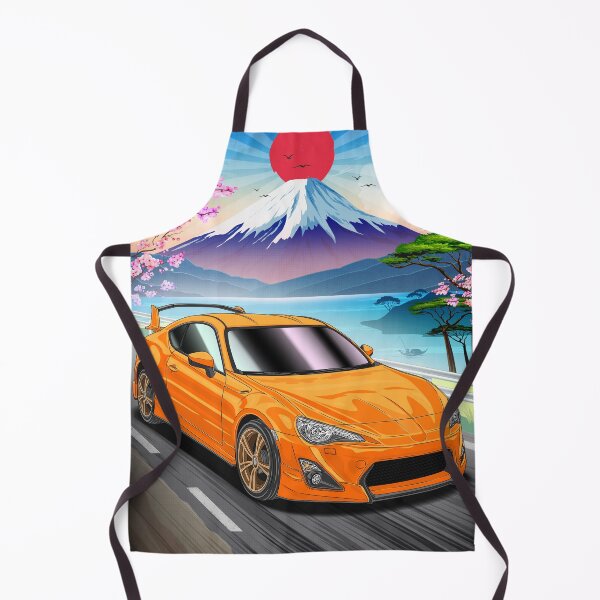Item preview, Nippon Sunrise Toyota GR86 in front Mt.Fuji designed and sold by JDM Guyvit.