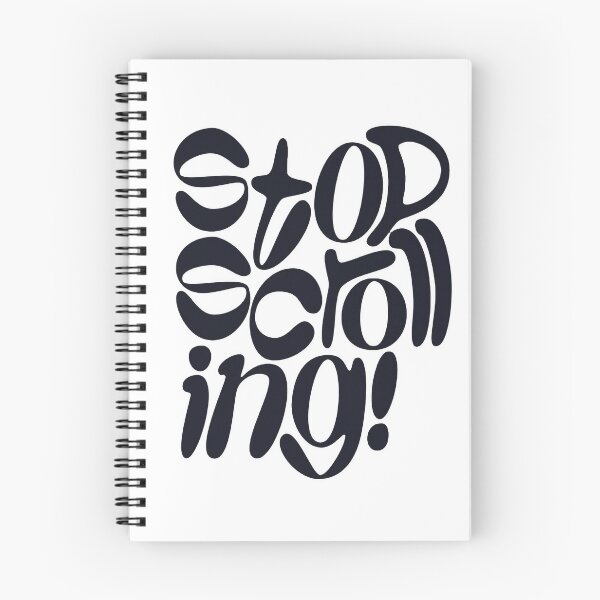 Item preview, Stop Scrolling designed and sold by BeUniqueCo.