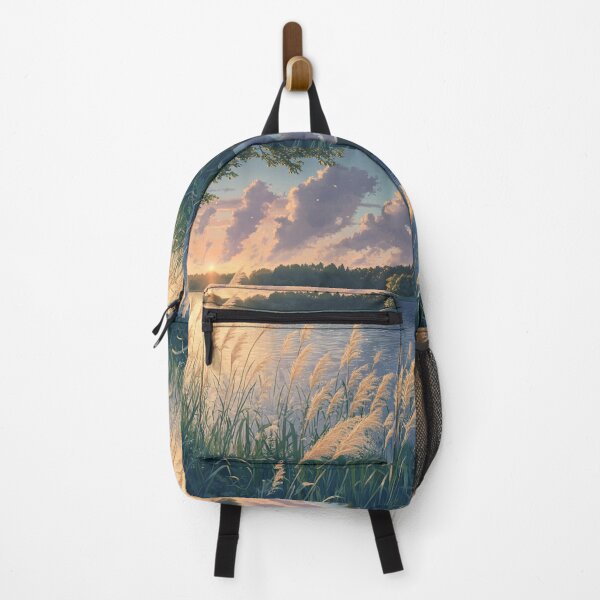 Item preview, Sunset by the river bank designed and sold by zand-n-zive.