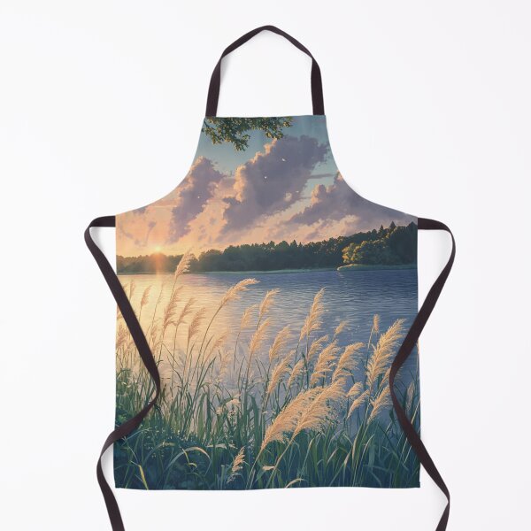 Item preview, Sunset by the river bank designed and sold by zand-n-zive.