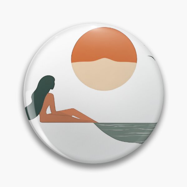 Item preview, Girl on the beach designed and sold by WickerStudio.