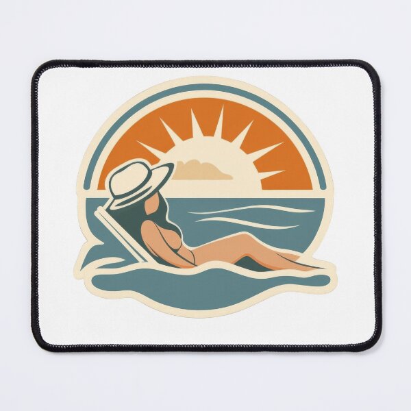 Item preview, Girl in the ocean designed and sold by WickerStudio.