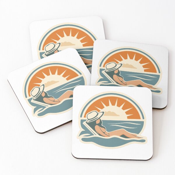 Item preview, Girl in the ocean designed and sold by WickerStudio.