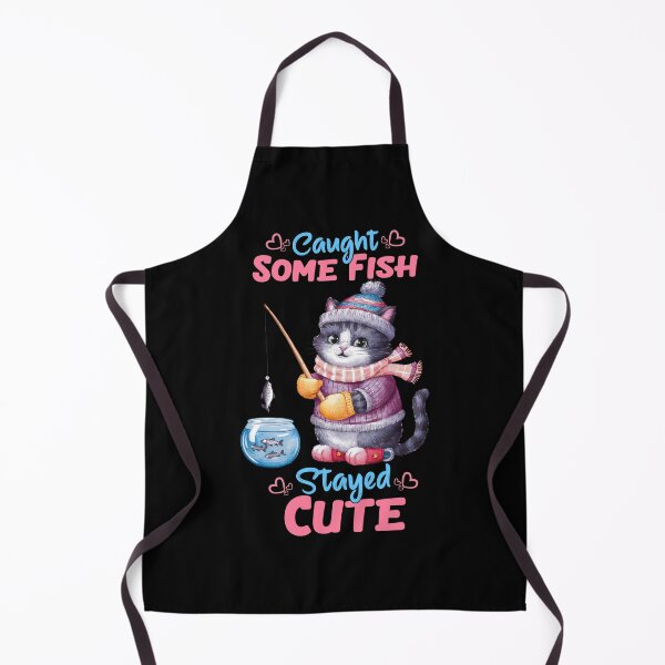 Item preview, Funny Cat Indoor Fishing Design for Christmas Holiday designed and sold by BDLuck2021.