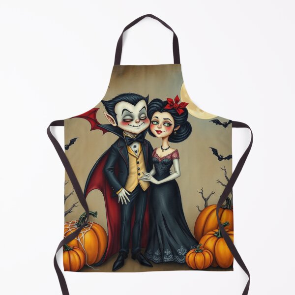 Item preview, Vampire Couple's Halloween Night designed and sold by Chocobo Charm Emporium.