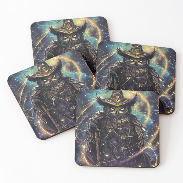 Item preview, Wizard Owl designed and sold by PyramidSchmear.