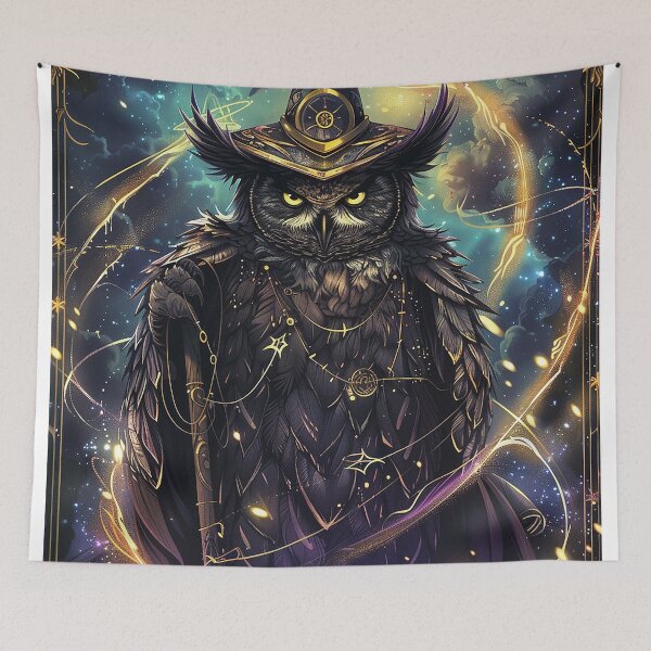 Item preview, Wizard Owl designed and sold by PyramidSchmear.