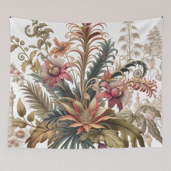 Item preview, Flora - An Ernst Haeckel Style Vintage Botanical Print designed and sold by ClassicRetroism.