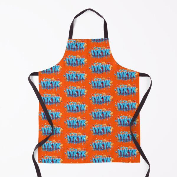 Item preview, If You Know You Know - IYKYK - Orange - Pattern designed and sold by JLEmporium.