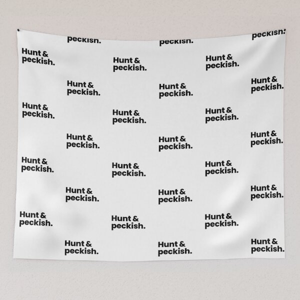Item preview, Hunt & peckish | Funny typing designed and sold by ThingsOnTees.