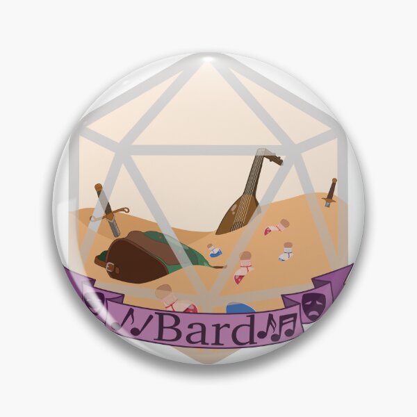 Item preview, Bard’s D20 designed and sold by TerzichCreative.