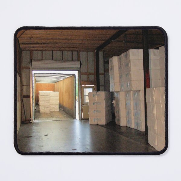 Item preview, Warehouse Interior: unloading semi trailer. designed and sold by Dustwood-Media.