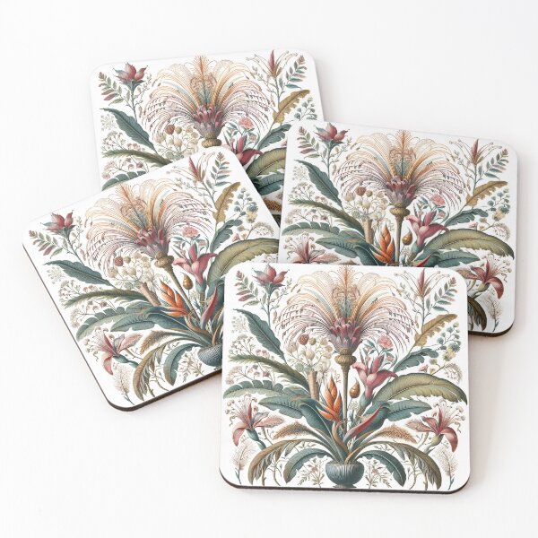 Item preview, Flora - An Ernst Haeckel Style Vintage Botanical Print designed and sold by ClassicRetroism.