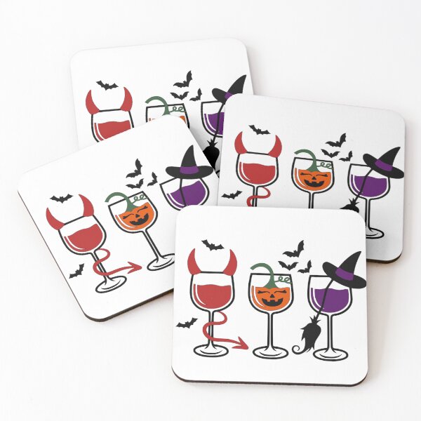 Item preview, Halloween Wine Glasses designed and sold by Creation Station Boutique USA.