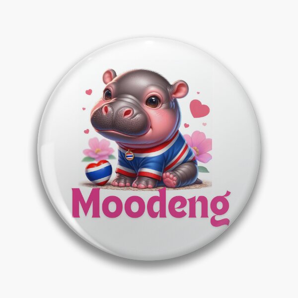 Item preview, Moodeng - a baby pygmy hippo from Thailand designed and sold by bearrangers.