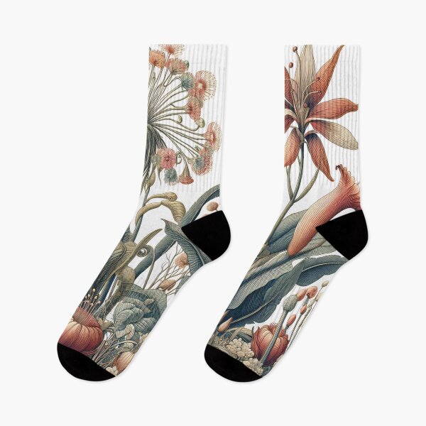 Item preview, Flora - An Ernst Haeckel Style Vintage Botanical Print designed and sold by ClassicRetroism.