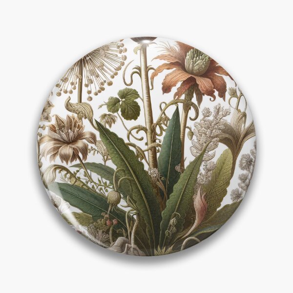 Item preview, Flora - An Ernst Haeckel Style Vintage Botanical Print designed and sold by ClassicRetroism.