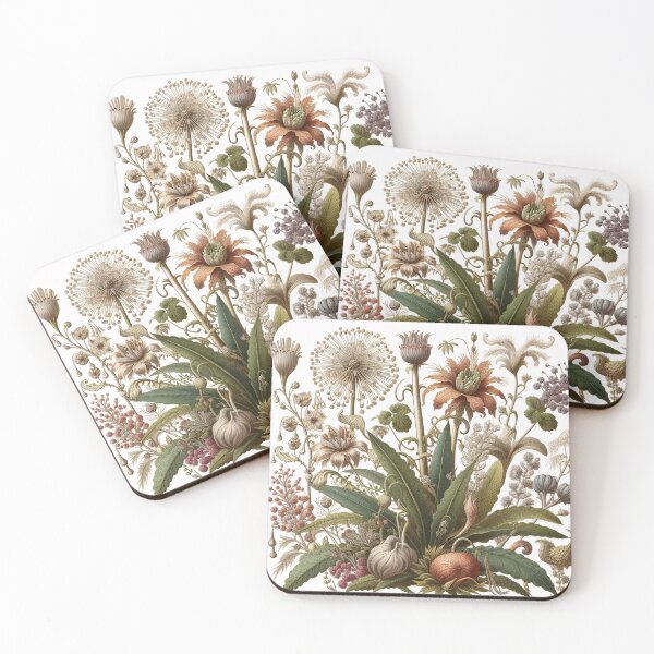 Item preview, Flora - An Ernst Haeckel Style Vintage Botanical Print designed and sold by ClassicRetroism.
