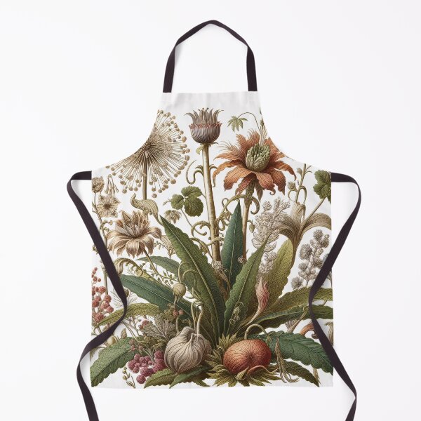 Item preview, Flora - An Ernst Haeckel Style Vintage Botanical Print designed and sold by ClassicRetroism.