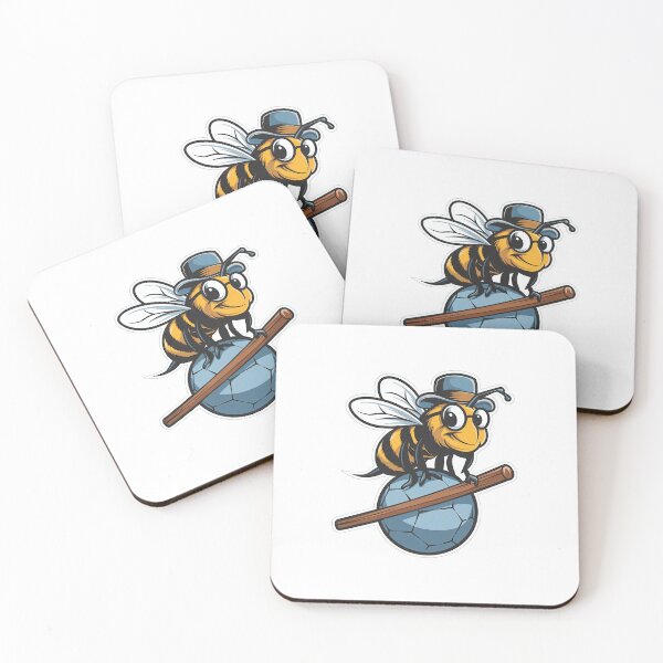 Item preview, Mr. Bee Cute Cartoon Design designed and sold by RvinJo8.