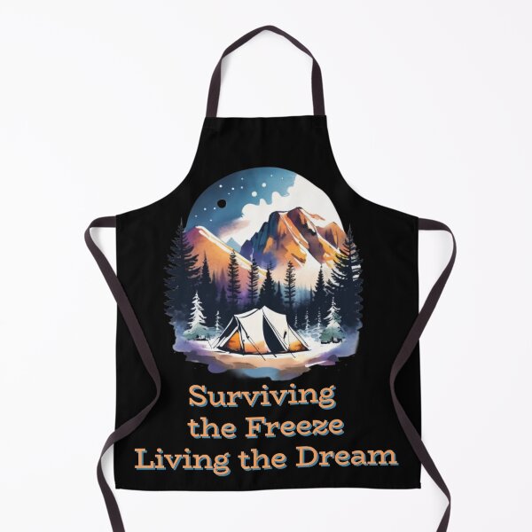 Item preview, winter camping designed and sold by EuropeanPrints.