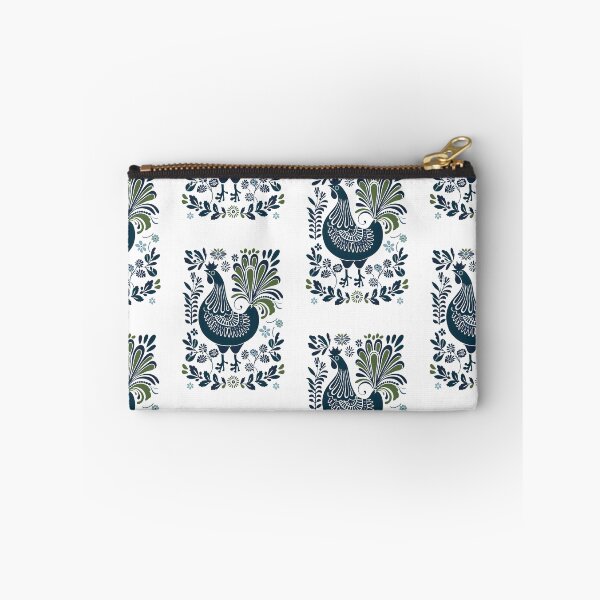 Item preview, Polish Flowers Rooster| wycinanki | Folklore | Folk Art Blue designed and sold by xiao xuans.