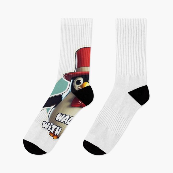 Item preview, Pesto the Big Penguin Wearing a Hat designed and sold by dreambigdrive38.