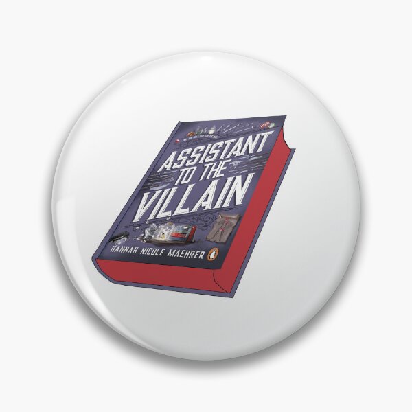 Item preview, Assistant to the Villain Hannah Nicole Maehrer Book Sticker designed and sold by baranskini.