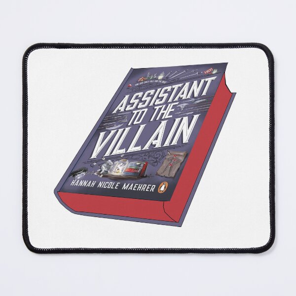 Item preview, Assistant to the Villain Hannah Nicole Maehrer Book Sticker designed and sold by baranskini.