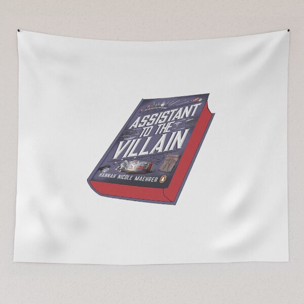 Item preview, Assistant to the Villain Hannah Nicole Maehrer Book Sticker designed and sold by baranskini.
