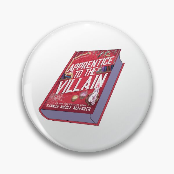 Item preview, Apprentice to the Villain Hannah Nicole Maehrer Book Sticker designed and sold by baranskini.