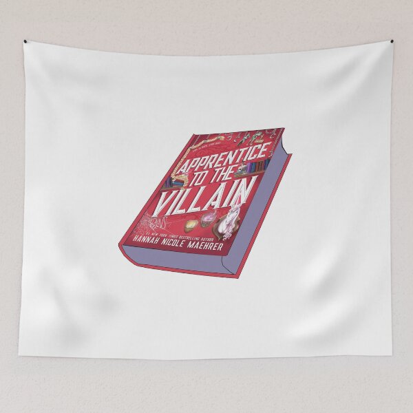 Item preview, Apprentice to the Villain Hannah Nicole Maehrer Book Sticker designed and sold by baranskini.