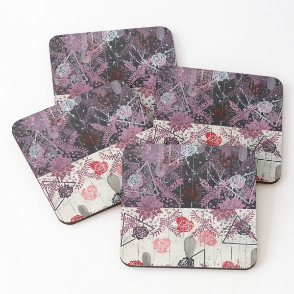 Item preview, Chaos floral drips designed and sold by landaflores.