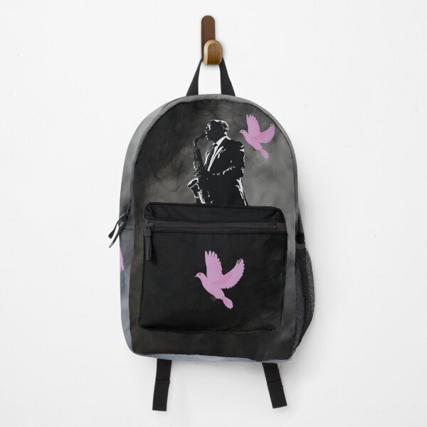 Artikelvorschau, Der Saxophonist mit der rosa Taube. entworfen und verkauft von Nanar1984.