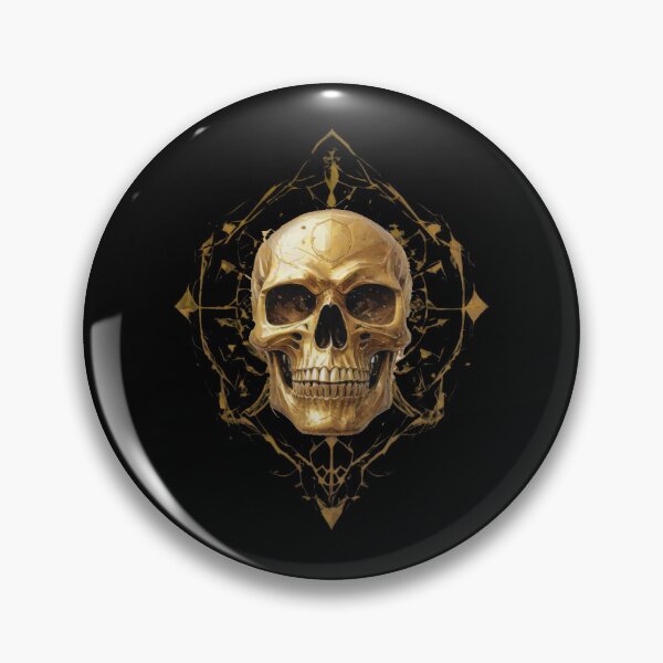 Item preview, Golden Skull designed and sold by CosmixT.