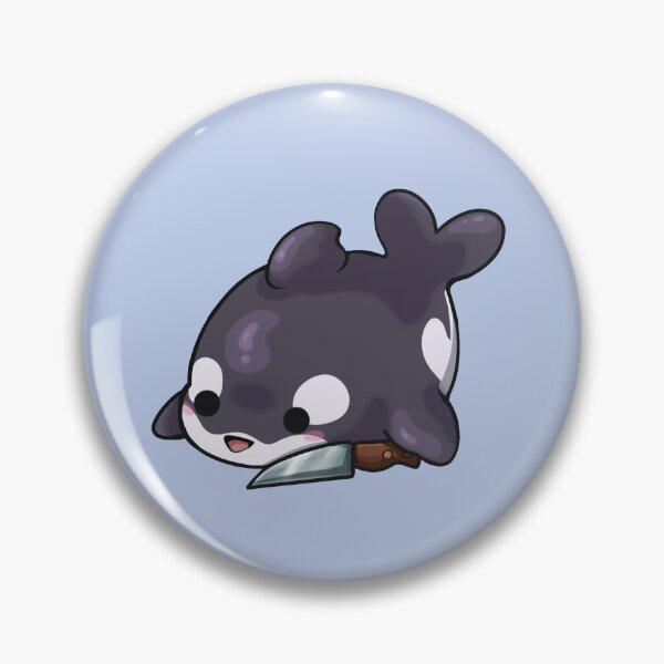 Item preview, Cute Killer Whale (Orca) Sticker designed and sold by 10six.