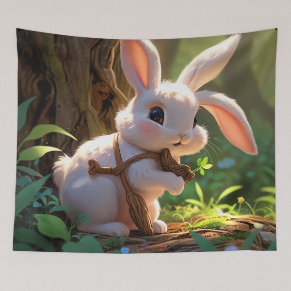 Item preview, Innocent fur bunny. designed and sold by PatDoArt.