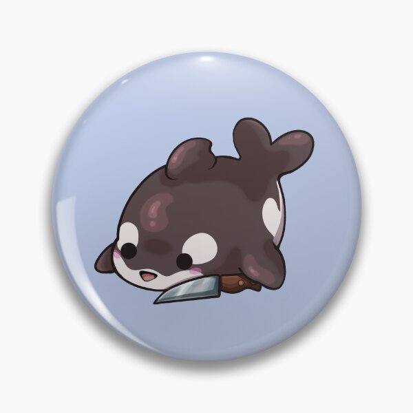 Item preview, Cute Killer Whale (Orca) Sticker designed and sold by 10six.